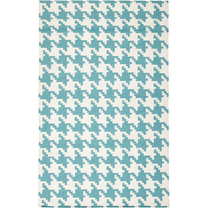 Elkmont Modern Teal Area Rug