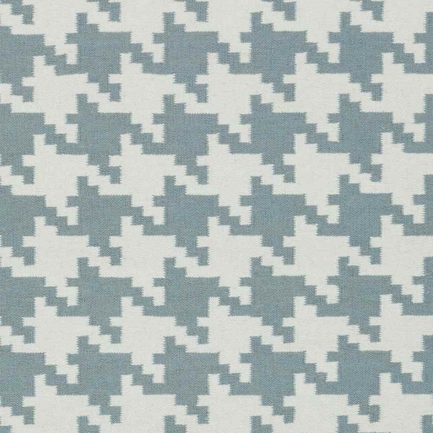 Elkmont Modern Ivory & Blue Area Rug