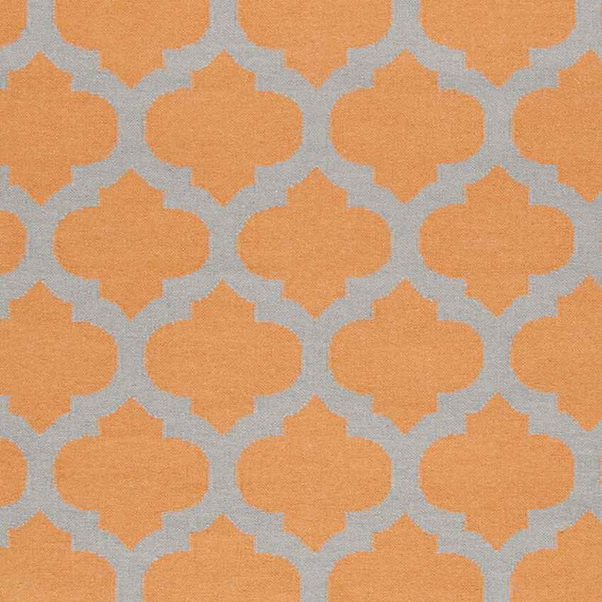 Wigton Cottage Orange/Gray Area Rug