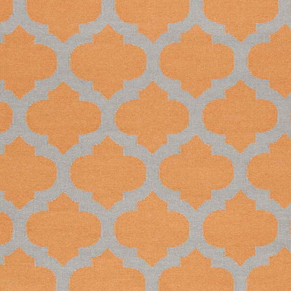 Wigton Cottage Orange/Gray Area Rug