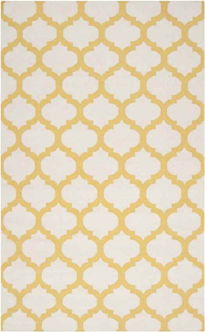 Wigton Cottage Ivory/Yellow Area Rug