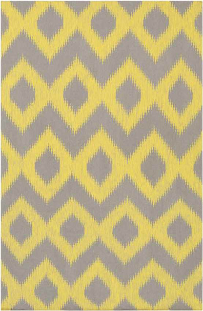 Ninon Global Lemon/Gray Area Rug