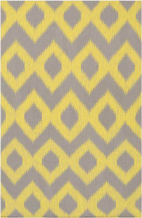 Ninon Global Lemon/Gray Area Rug