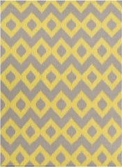 Ninon Global Lemon/Gray Area Rug