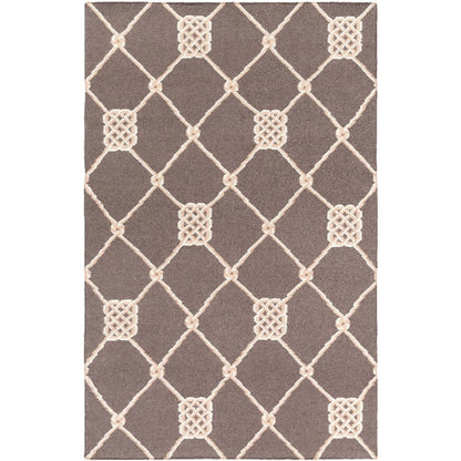 Eloy Modern Brown/Cream Area Rug