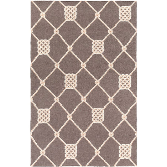 Eloy Modern Brown/Cream Area Rug
