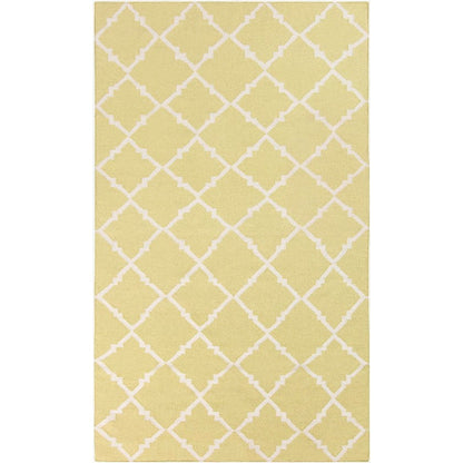 Selwerd Modern Lime/White Area Rug