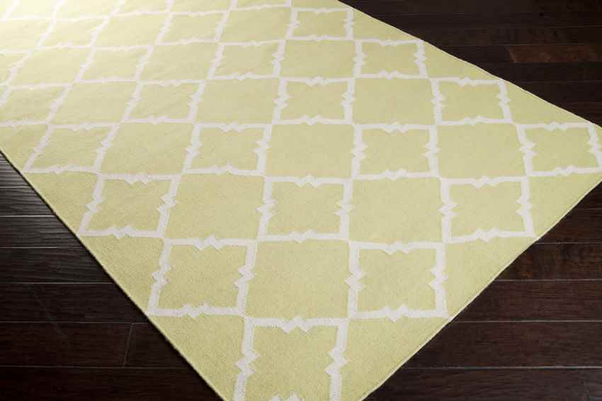 Selwerd Modern Lime/White Area Rug