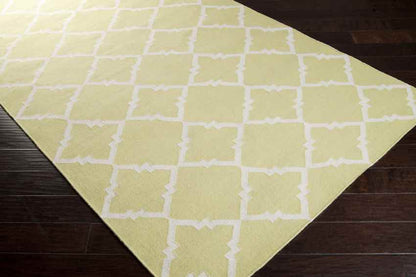 Selwerd Modern Lime/White Area Rug