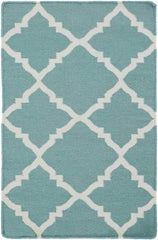 Selwerd Modern Aqua Area Rug
