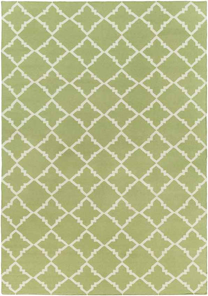 Selwerd Modern Grass Green Area Rug