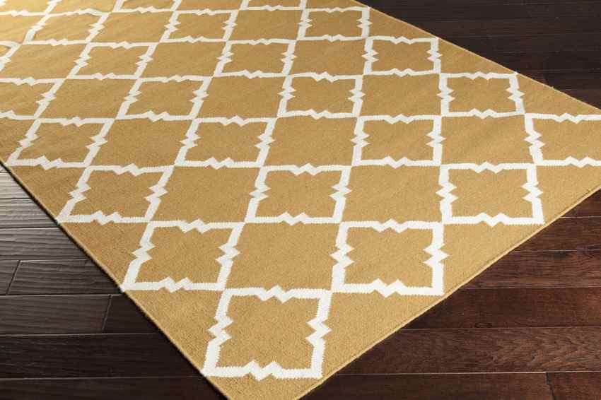 Selwerd Modern Cumin & Winter White Area Rug