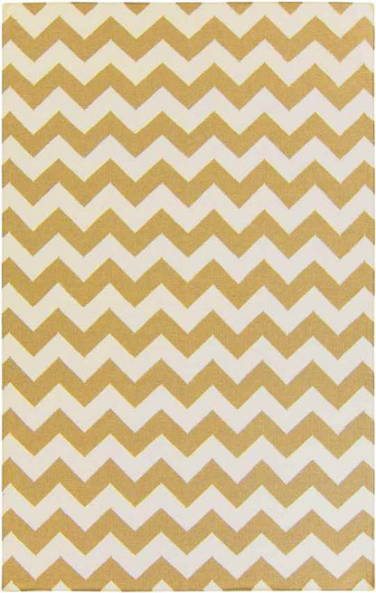 Emanuel Modern White/Yellow Area Rug