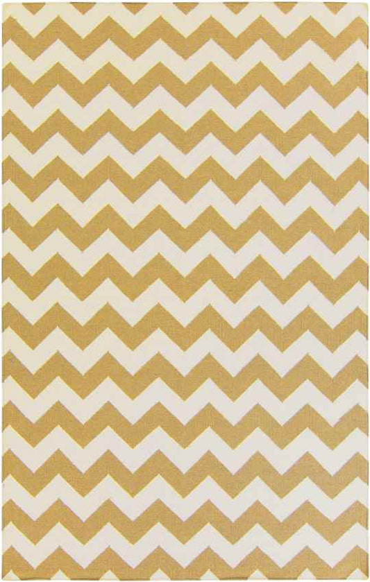 Emanuel Modern White/Yellow Area Rug