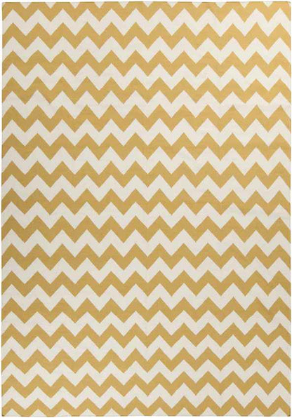 Emanuel Modern White/Yellow Area Rug