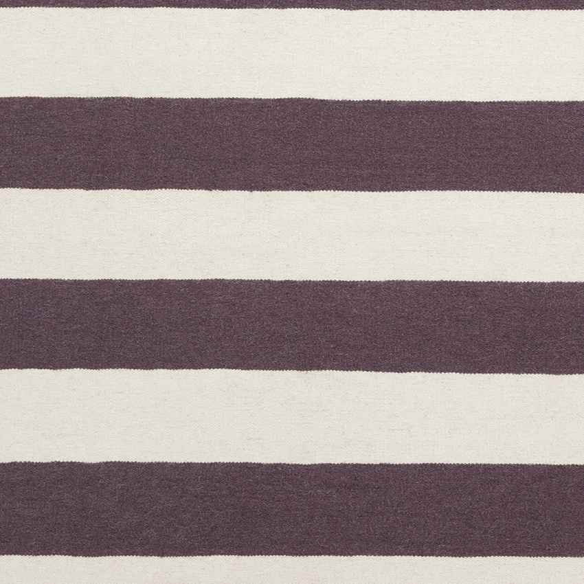 Nathaly Modern Eggplant/Beige Area Rug