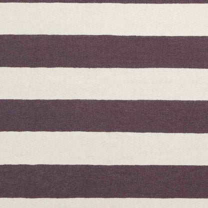 Nathaly Modern Eggplant/Beige Area Rug