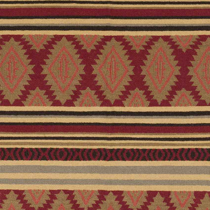Encinitas Global Red Area Rug