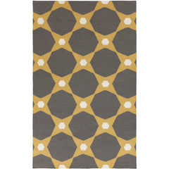 Englewood Modern Eggplant/Beige Area Rug