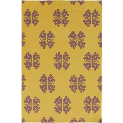 Emmonak Global Mustard Area Rug