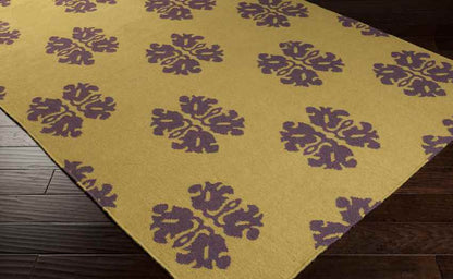 Emmonak Global Mustard Area Rug