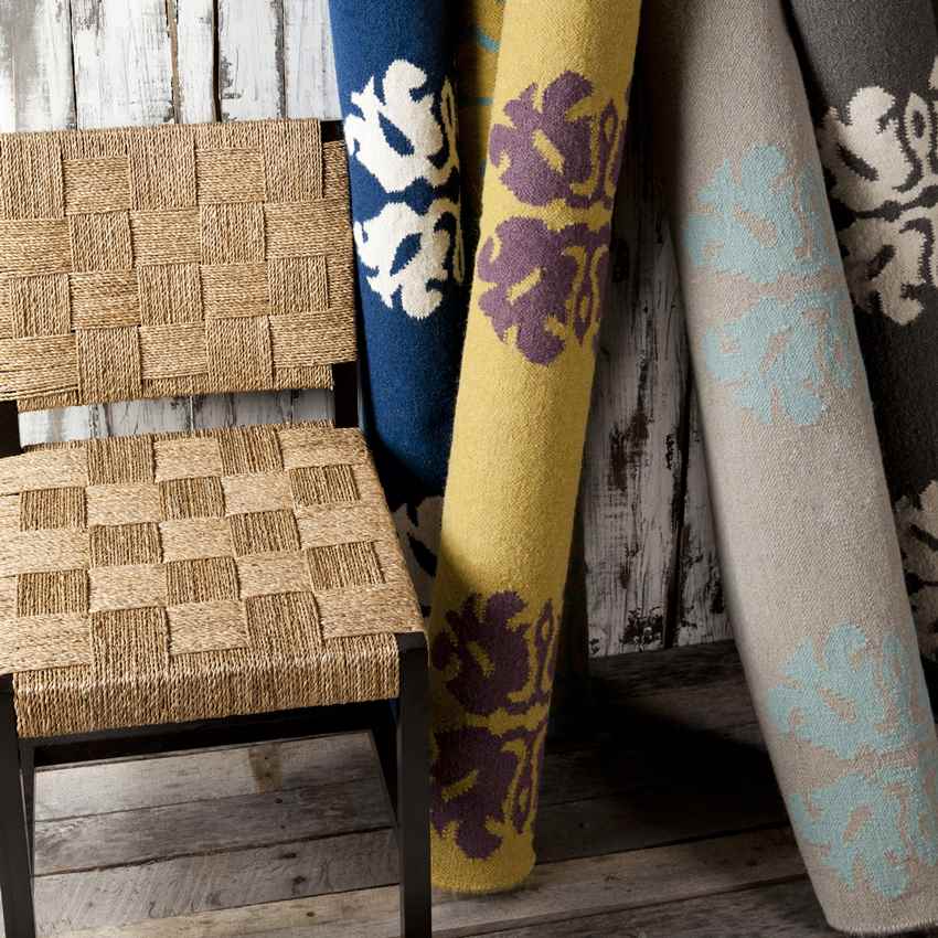 Emmonak Global Mustard Area Rug