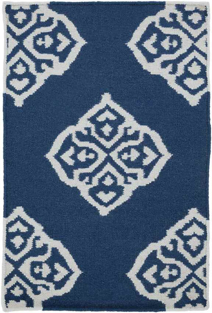 Sellingen Modern Blue Area Rug