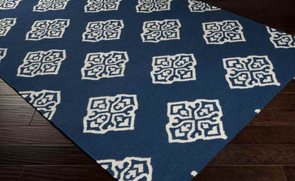 Sellingen Modern Blue Area Rug