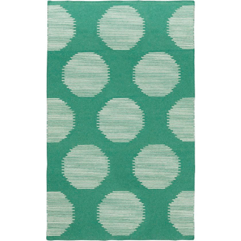 Enterprise Global Emerald/Khaki Area Rug