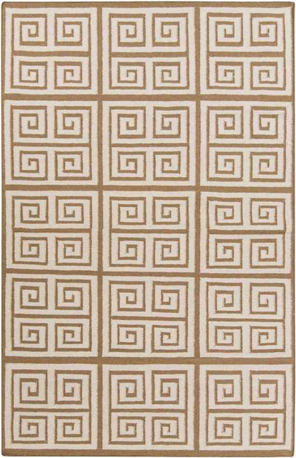 Erie Modern Brown/Beige Area Rug