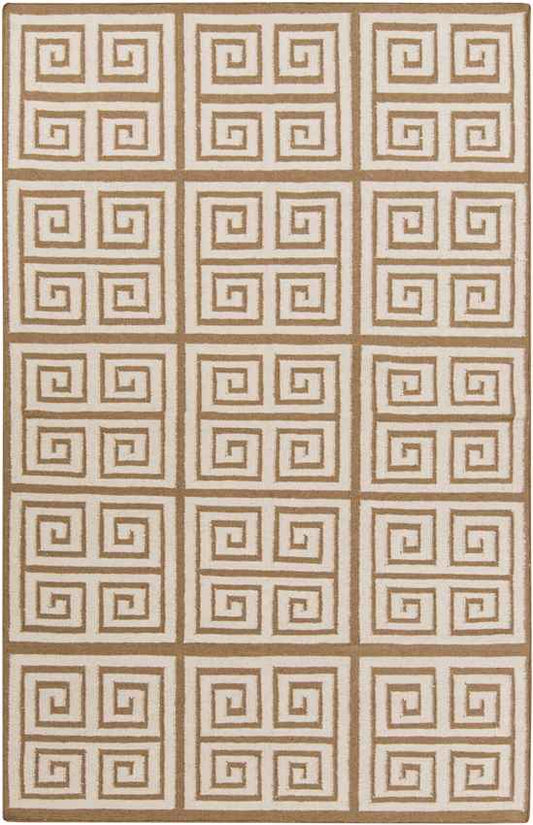 Erie Modern Brown/Beige Area Rug