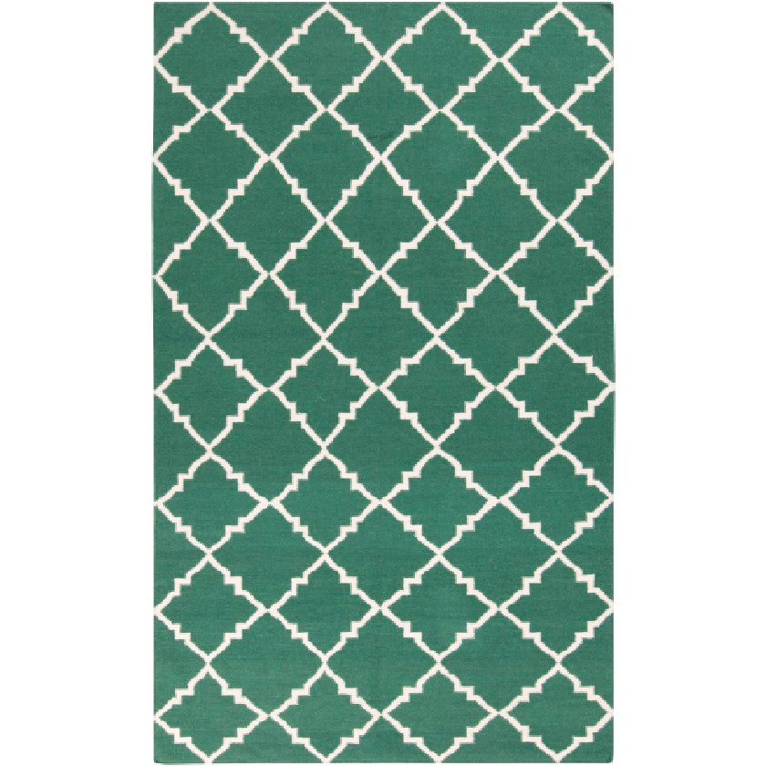 Selwerd Modern Forest/White Area Rug