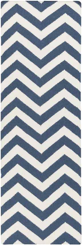 Escondido Modern Navy/White Area Rug