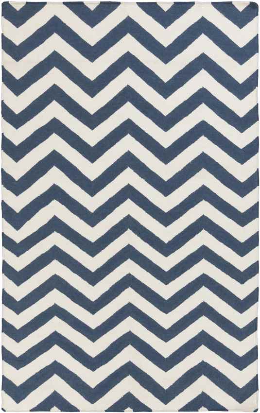 Escondido Modern Navy/White Area Rug