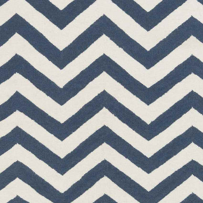 Escondido Modern Navy/White Area Rug