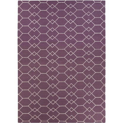 Escambia Modern Wine Area Rug
