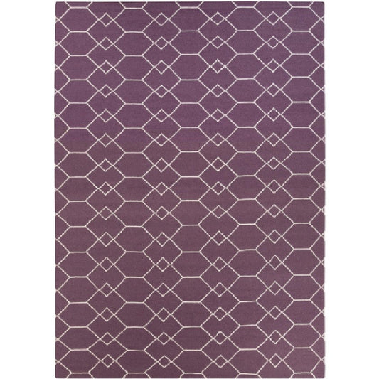 Escambia Modern Wine Area Rug
