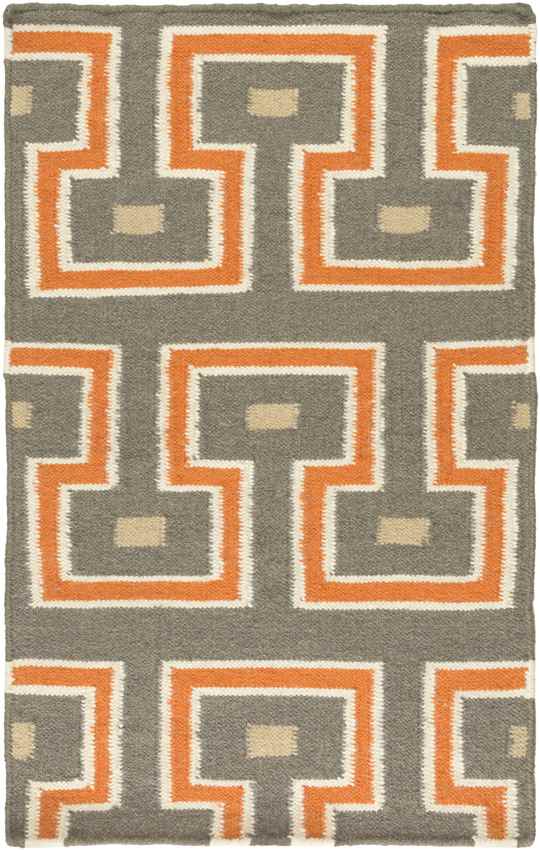 Eudora Modern Pewter/Beige Area Rug