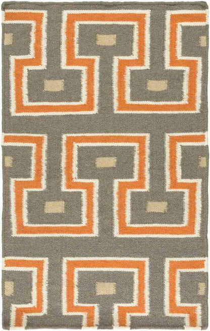 Eudora Modern Pewter/Beige Area Rug