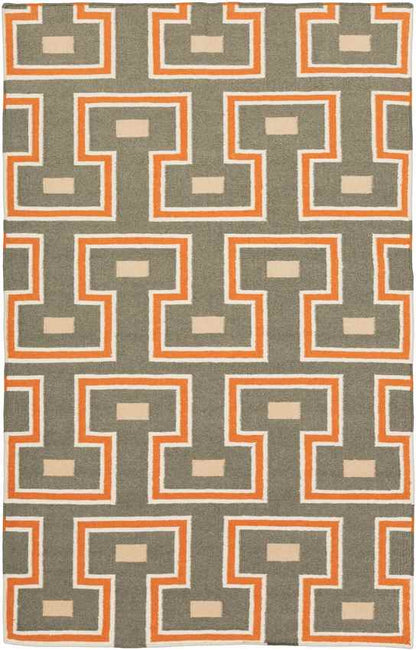 Eudora Modern Pewter/Beige Area Rug