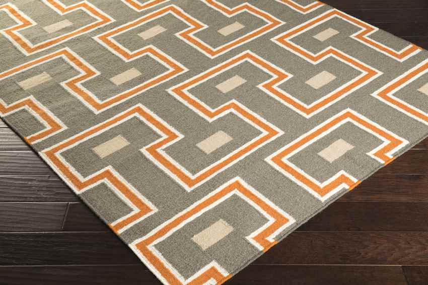 Eudora Modern Pewter/Beige Area Rug