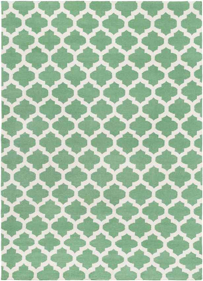 Wigton Cottage Pewter/Green Area Rug