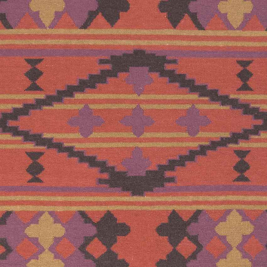 Eutaw Global Red Area Rug