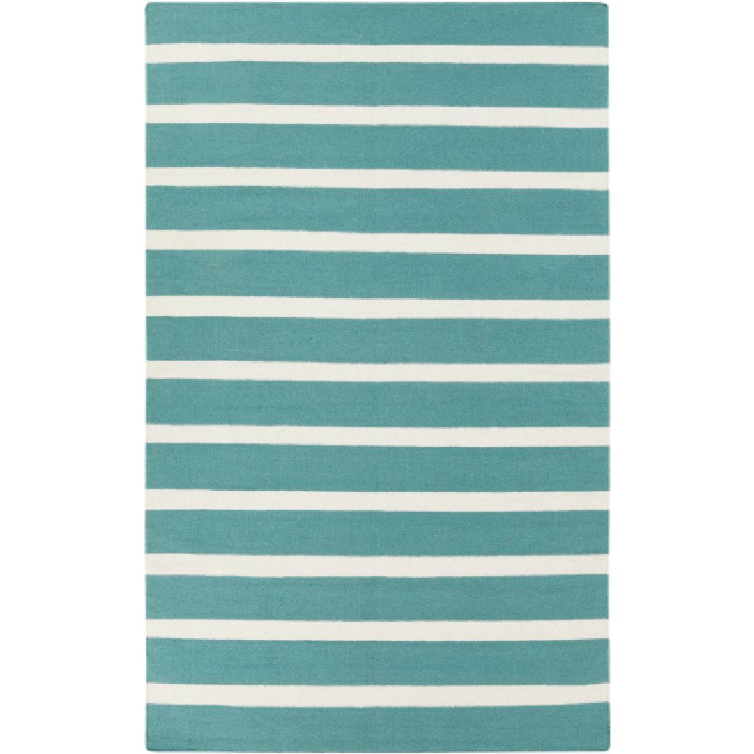Eva Modern Teal Area Rug