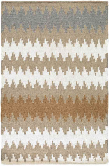 Evans Modern Brown/Tan Area Rug