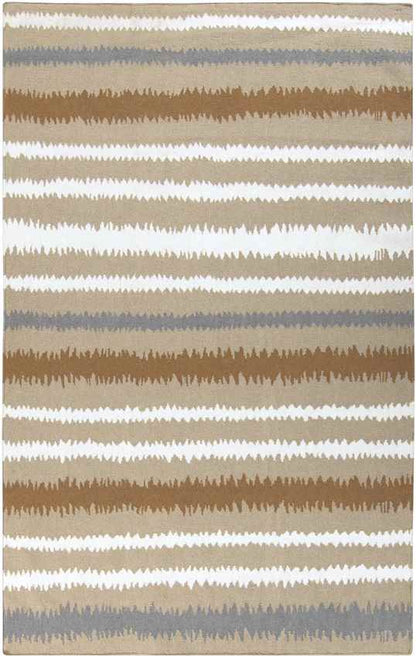 Evans Modern Brown/Tan Area Rug
