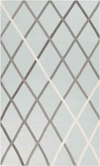 Evergreen Modern Sea Foam Area Rug