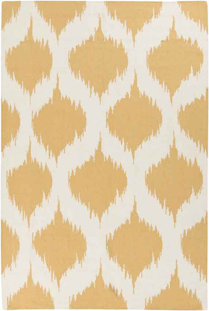 Everton Global Gold/White Area Rug