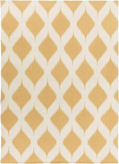 Everton Global Gold/White Area Rug