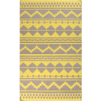 Noella Rustic Lime/Gray Area Rug